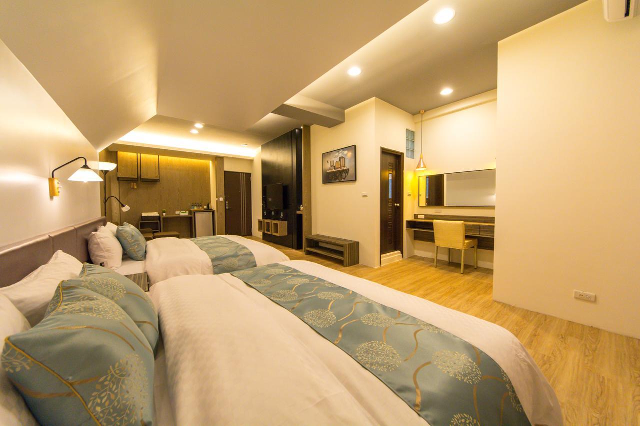 An Ping Shisan Hostel Tainan Exterior foto